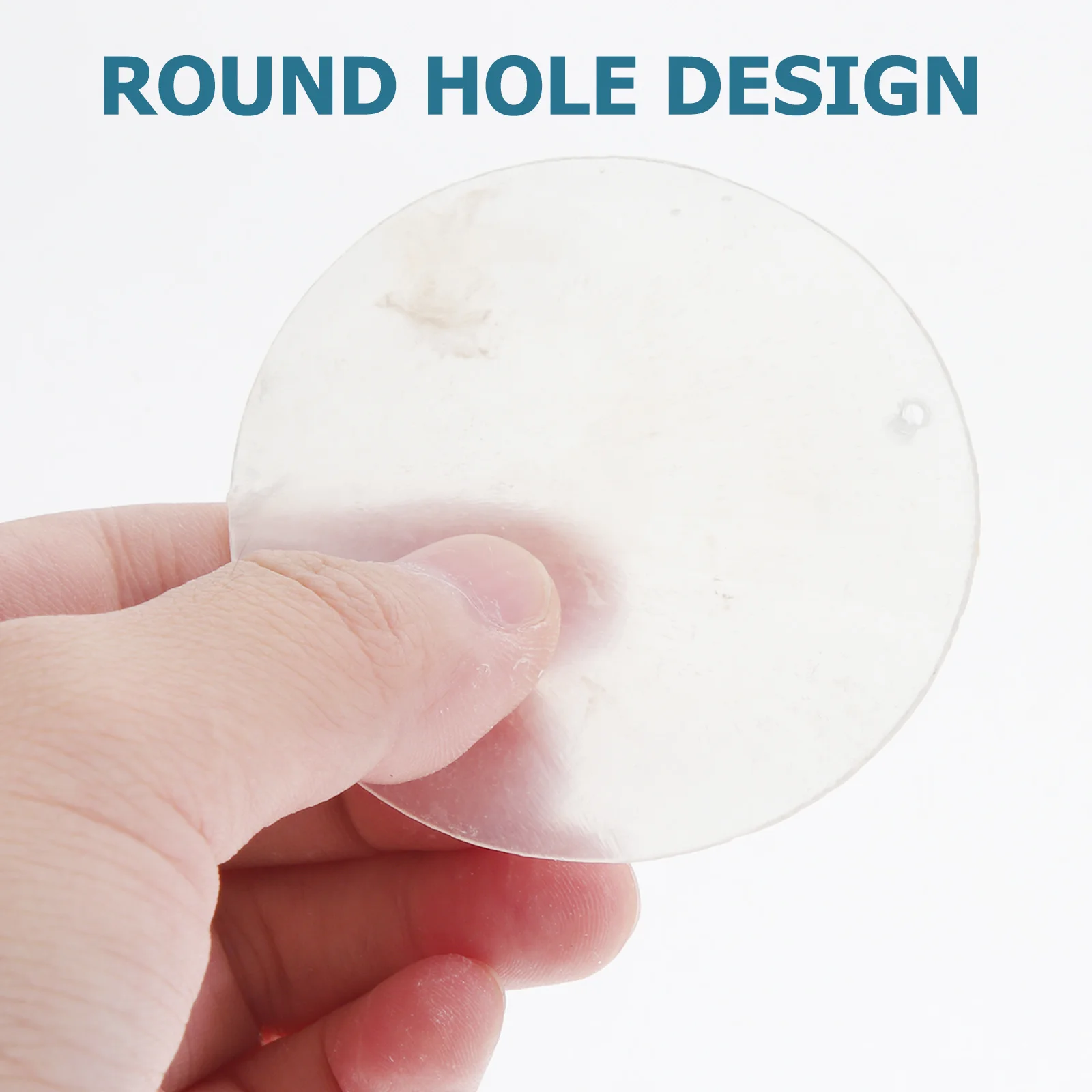 

100pcs Round Shells Pieces Polished Natural Slices For Diy Jewelry Craft Decorative Charms Pendant Wind Catcher