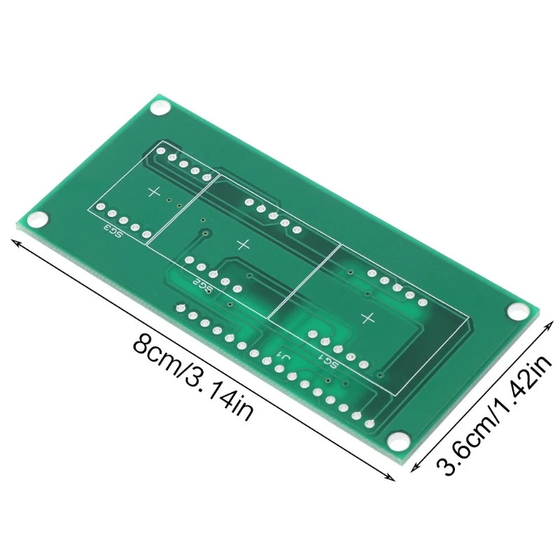 High-performance Frequency Counter  LED Display 1Hz-70MHz Crystal Oscillator Frequency Counter Easy Assemble 7V-9V