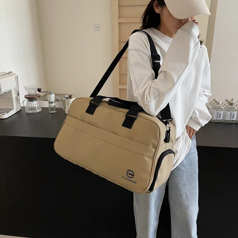 Oxford Casual 2024 High Quality Travel Handbag Zipper Solid Versatile Shoulder Bag Soft Large Capacity Simple Crossbody Bag