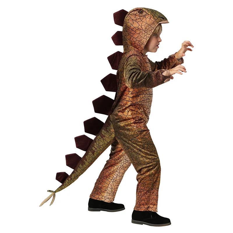 Kids Dinosaur Costume Jurassic World Pink Girls Tilly the T-Rex Dinosaur Dilophosaurus Boys Halloween Costume