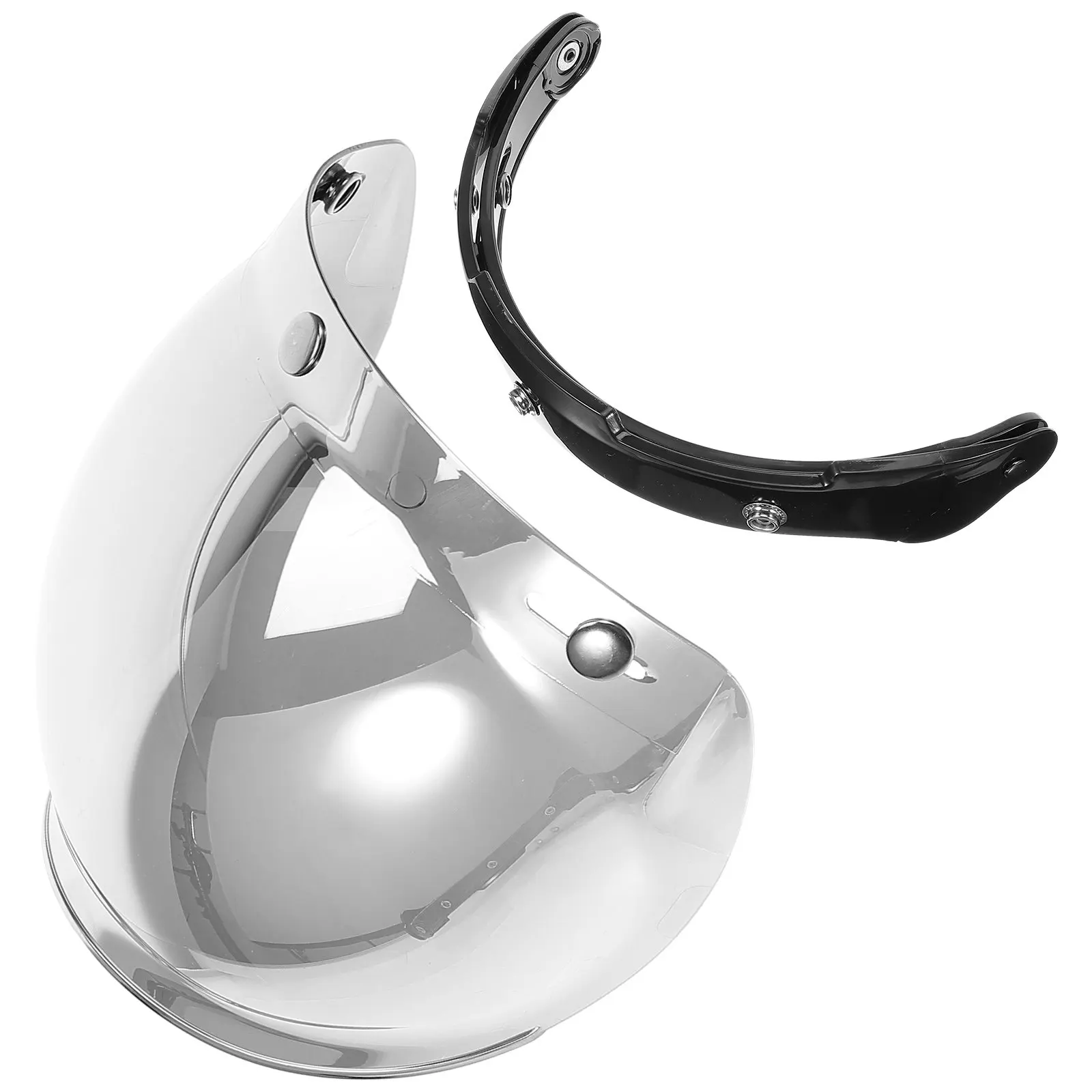 

Motorcycle Visor Replacement High Grade Pc Wind Shield Lens for Outdoor Cycling Rain Sun Protection Cycling Visor