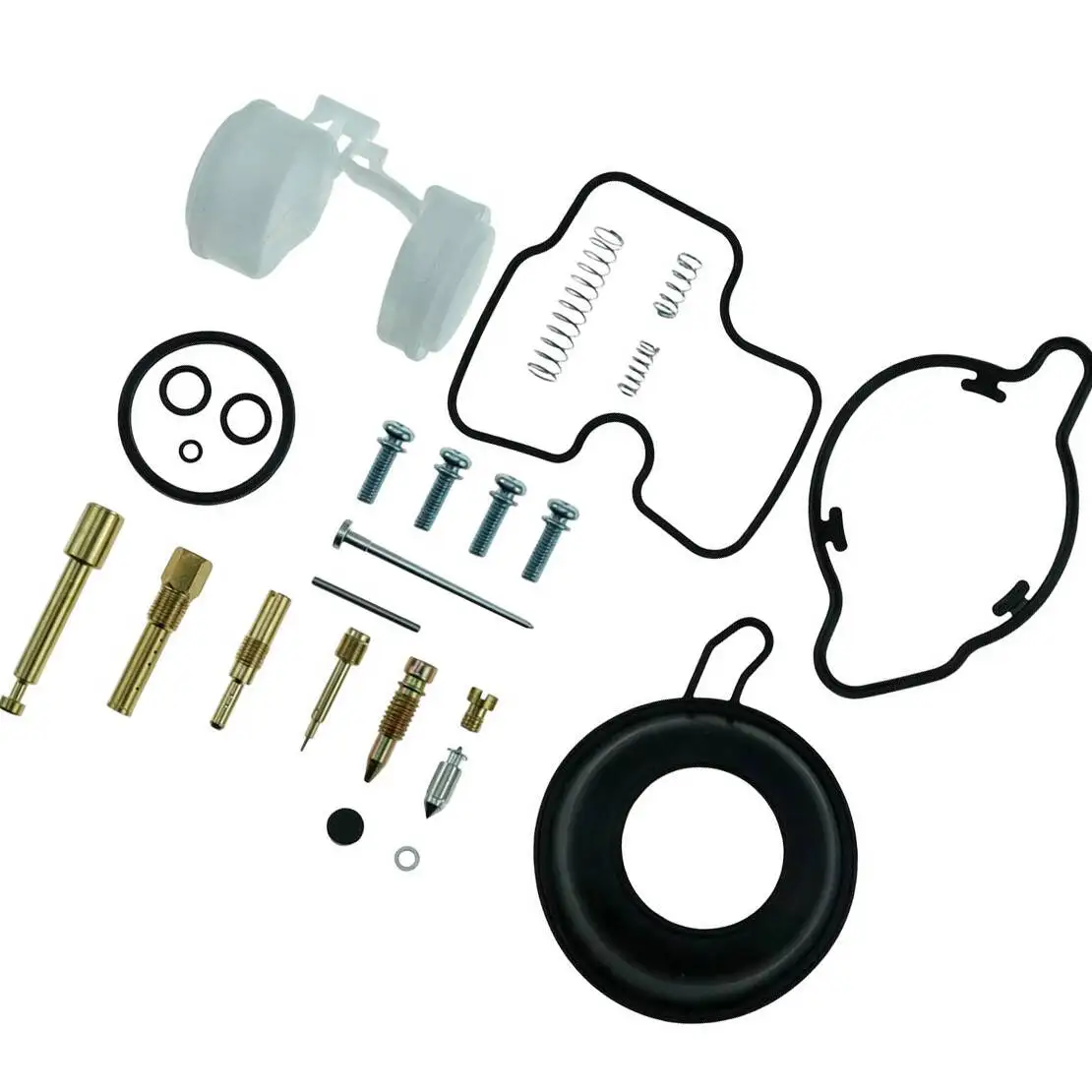 16010-MZ5-920 Motorcycle Carburetor Carb Repair Rebuild Kit with Diaphragm Float Pin Fit For Honda Magna 750 VF750CD Deluxe