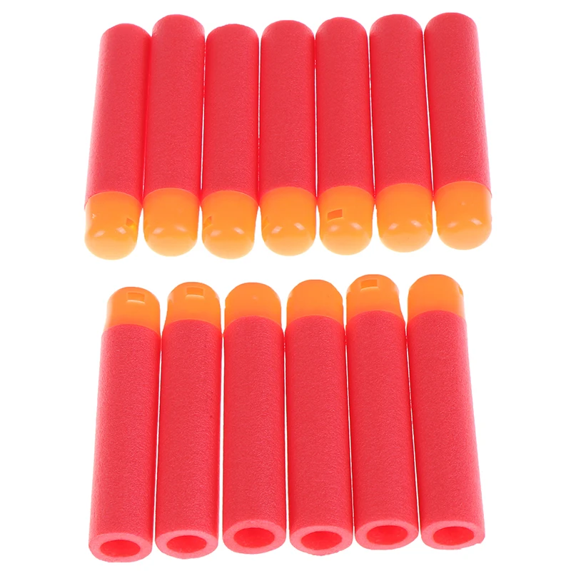 Red Sniper Rifle Darts Bullets Mega für Nerf 9,5 cm Mega 12–30 Stück Schaumstoff-Nachfüllpfeile Big Hole Head Bullets für N-Strike Mega