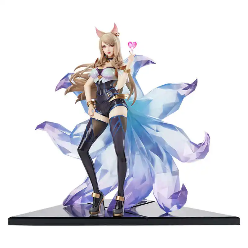 Figurka APEX Ahri LOL Lis o Dziewięciu Ogonach KDA Anime Model Zabawka Kolekcjonerska Prezent Dostępna Figurka Anime Model Zabawka