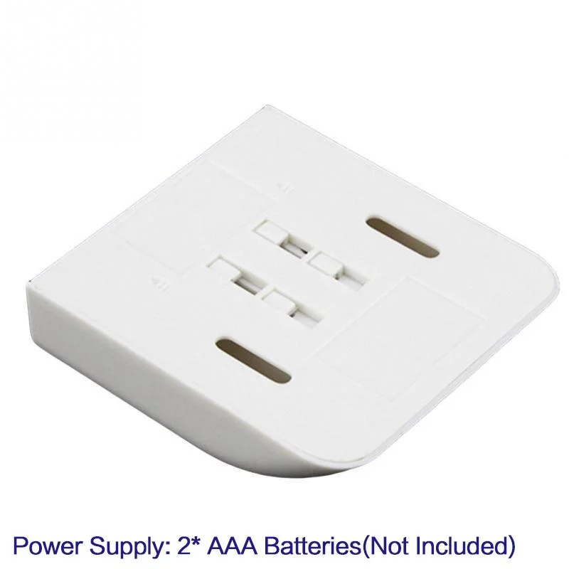 مصباح LED لاسلكي تحت الكابين، ضوء خزانة مستشعر الحركة، 7 مصابيح LED تشغيل/إيقاف تلقائي، مصباح مفصلي لخزانة المطبخ، بدون مضرب #6