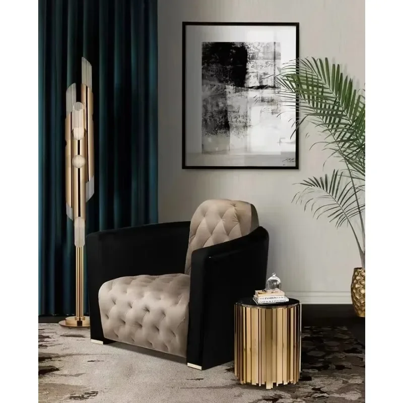 

High Quality Hotel Living Room Luxury Nordic Corner Light Modern Minimalist Designer Art Decoration Standing Led Floor Lamp