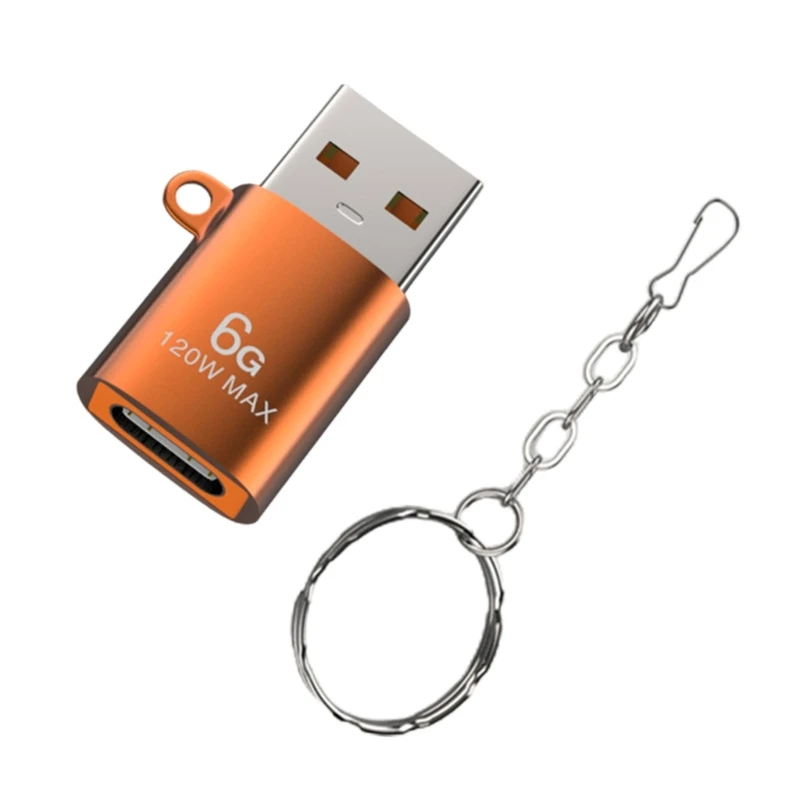 USB Sang USB C Loại C Sang USB A Nam Bộ Chuyển Đổi Cho Đồng Hồ, Điện Thoại, điện Thoại Thông Minh 120W Sạc Dữ Liệu 6Gbps Trang