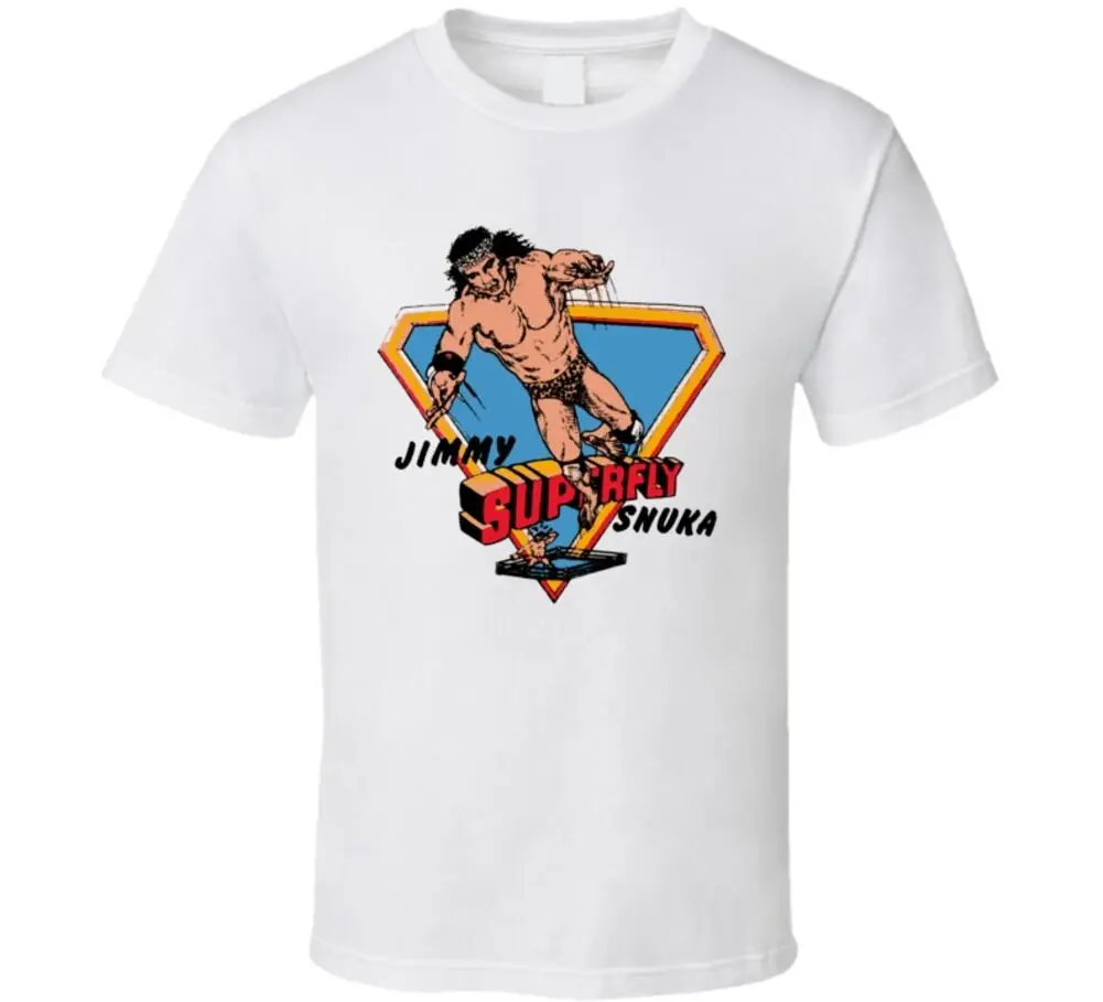 Jimmy Superfly Snuka Retro Wrestling T Shirt