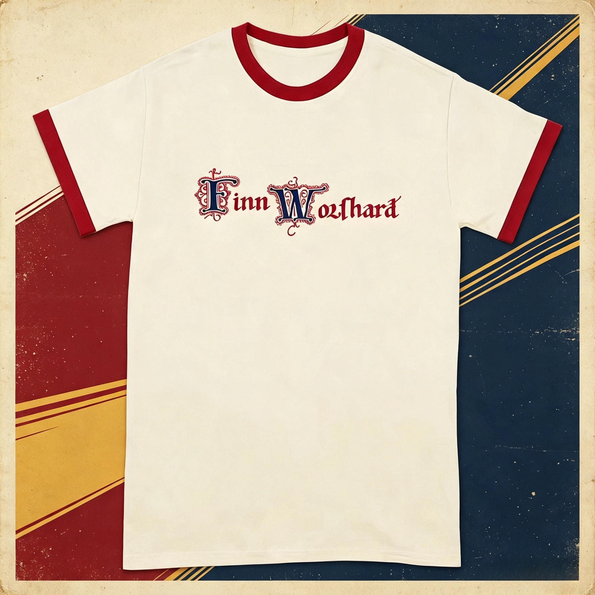2026 Neues Y2K Finn Wolfhard Logo Minimalistisches Mode-Jersey Familien-Matching-T-Shirt Geeignet für Alltag und Training – Detail 2