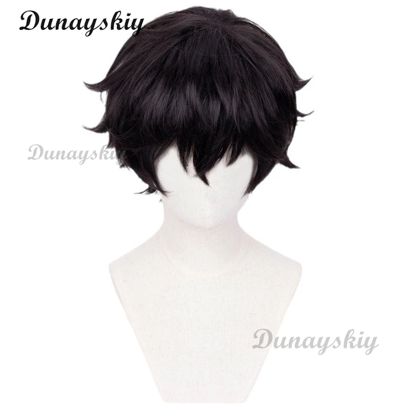 Anime slay os deuses lin qiye cosplay traje peruca vermelho branco uniforme do ensino médio festa roupas masculinas e femininas personalizadas