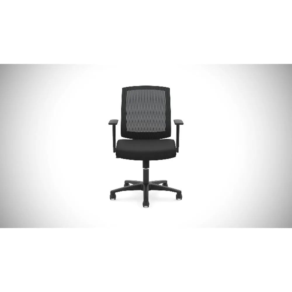 Office Desk Chair Ignition 2.0 - Ergonomic Desk Chair, Home Office Chairs, Adjustable Lumbar & Armrests, Seat-Slide, Back Suppo