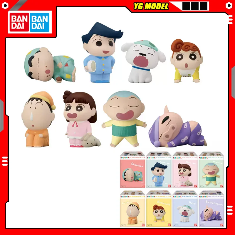 

Bandai Crayon Shin-chan Action Figure Himawari EX CASHAPON Cute Q-version Doll Toys Good Friends Series 04 Ornaments Original