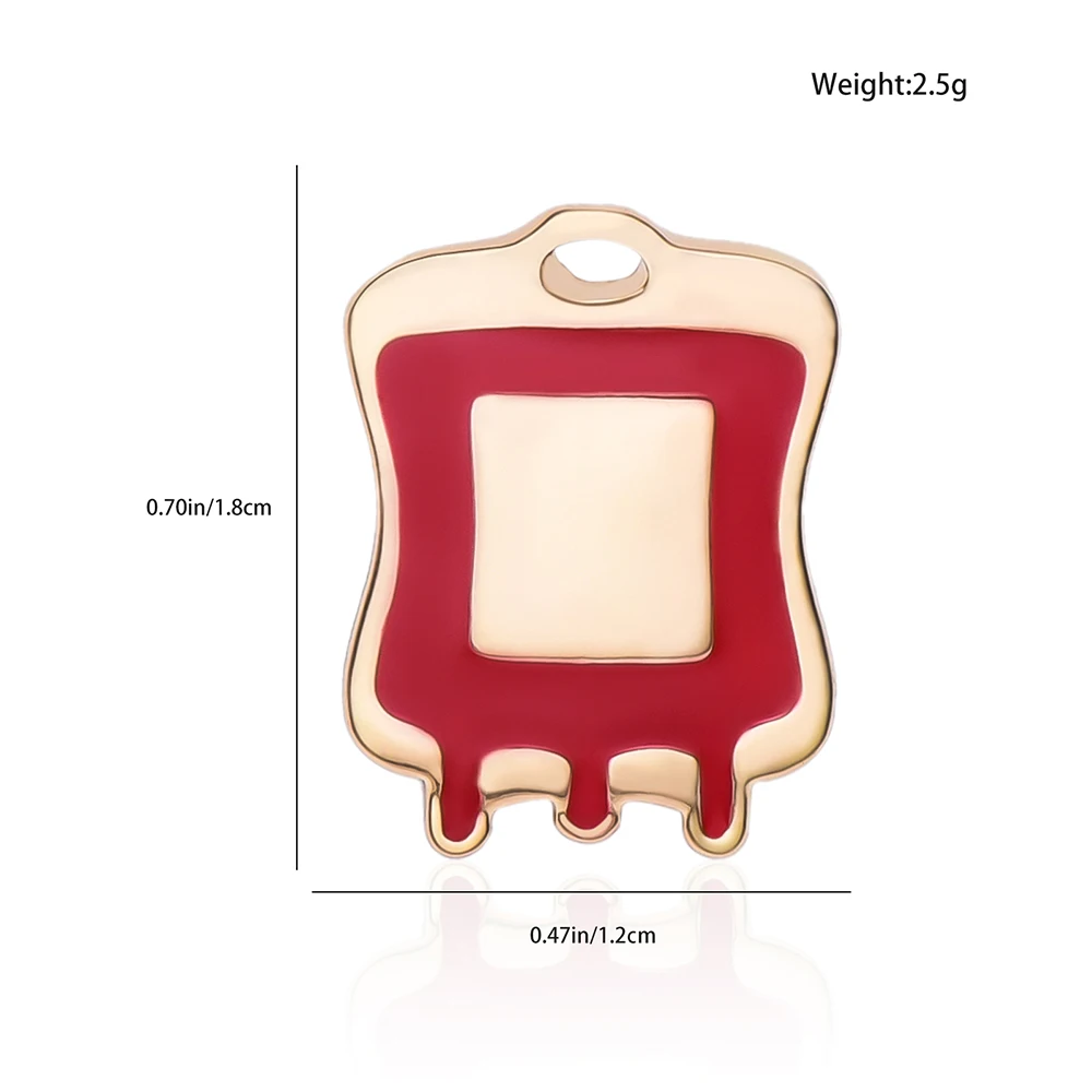 Medical Brooch For Doctor Nurse Lapel Hat Bag Badge Brooch Fashion Medical Psychology Surgery Accessories Jewelry Gift