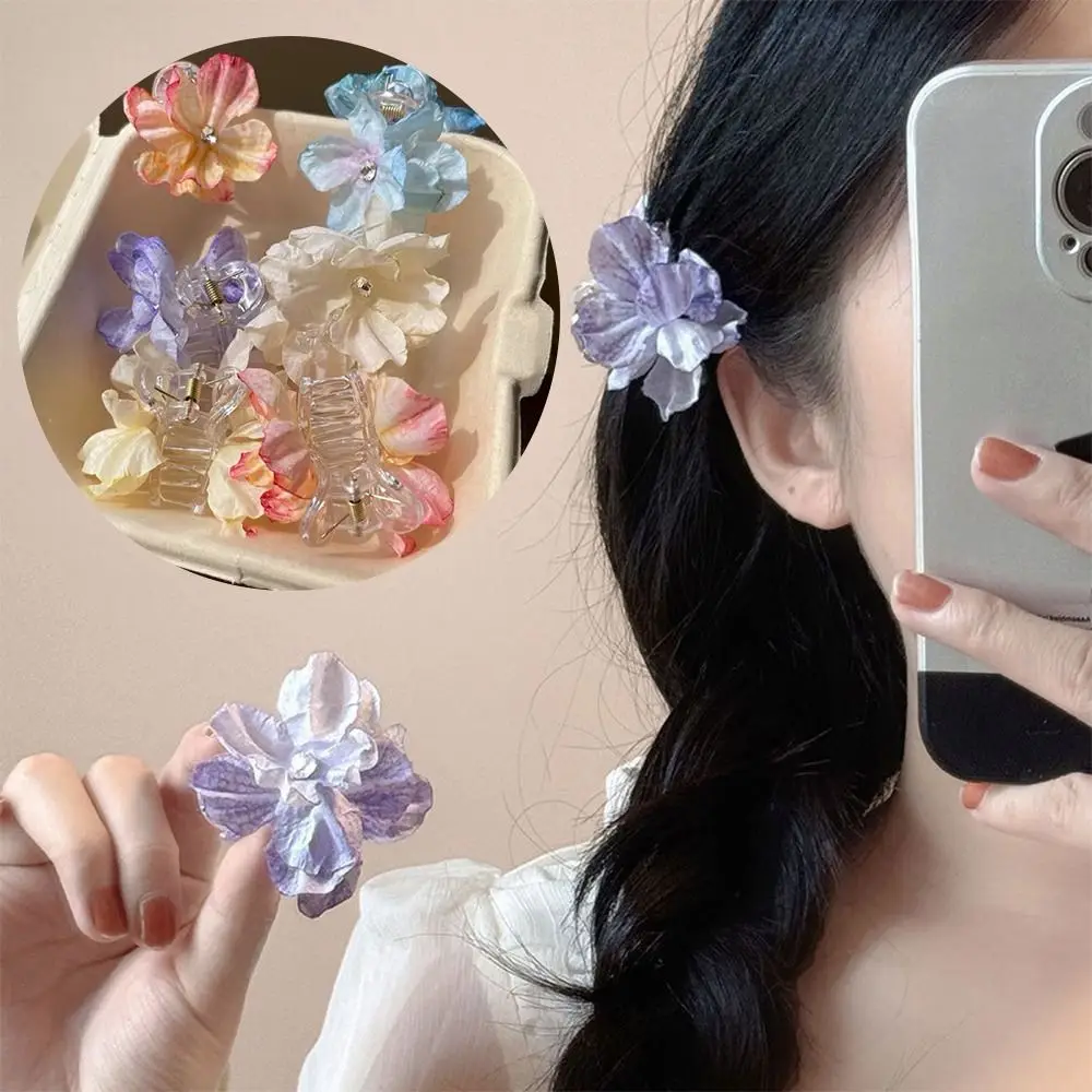

Headwear Dried Flower Grab Clip Romantic Side Bangs Clip Artificial Flower Clips Hair Accessories BB Hair Clips for Women