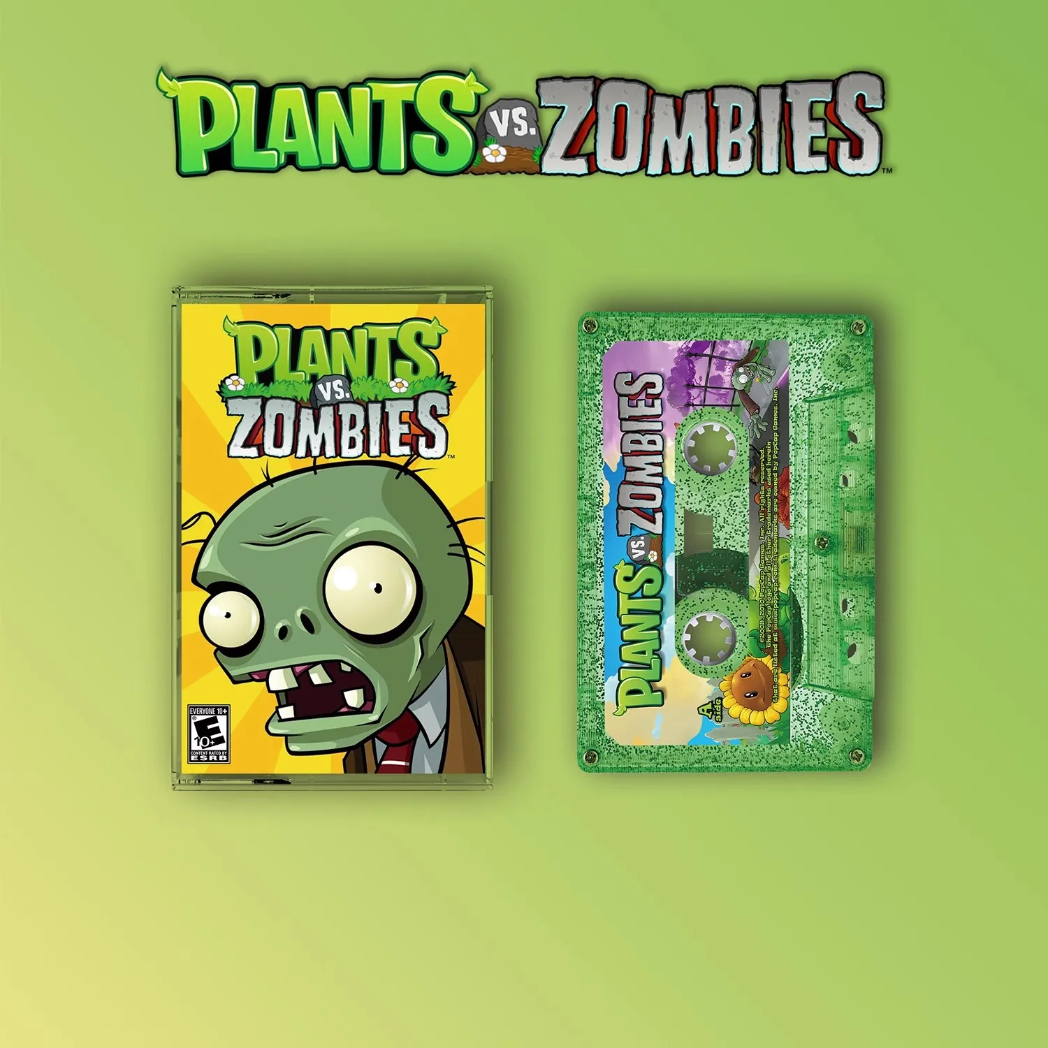 

Game Plants vs Zombies Laura Shigihara Music Tape Greatest Hits OST Album Cassettes Cosplay Walkman Recorder Car Soundtracks Box
