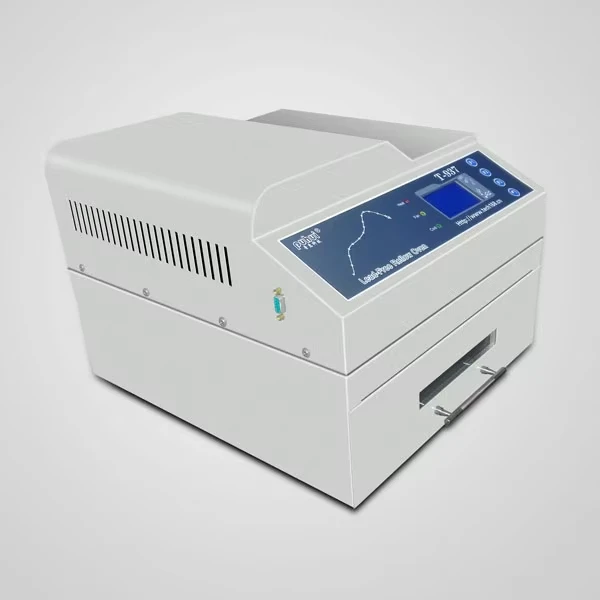 

Reflow Soldering T-937 Desktop Lead-Free Infrared Hot Air Soldering Machine Intelligent Small Desktop Production Line