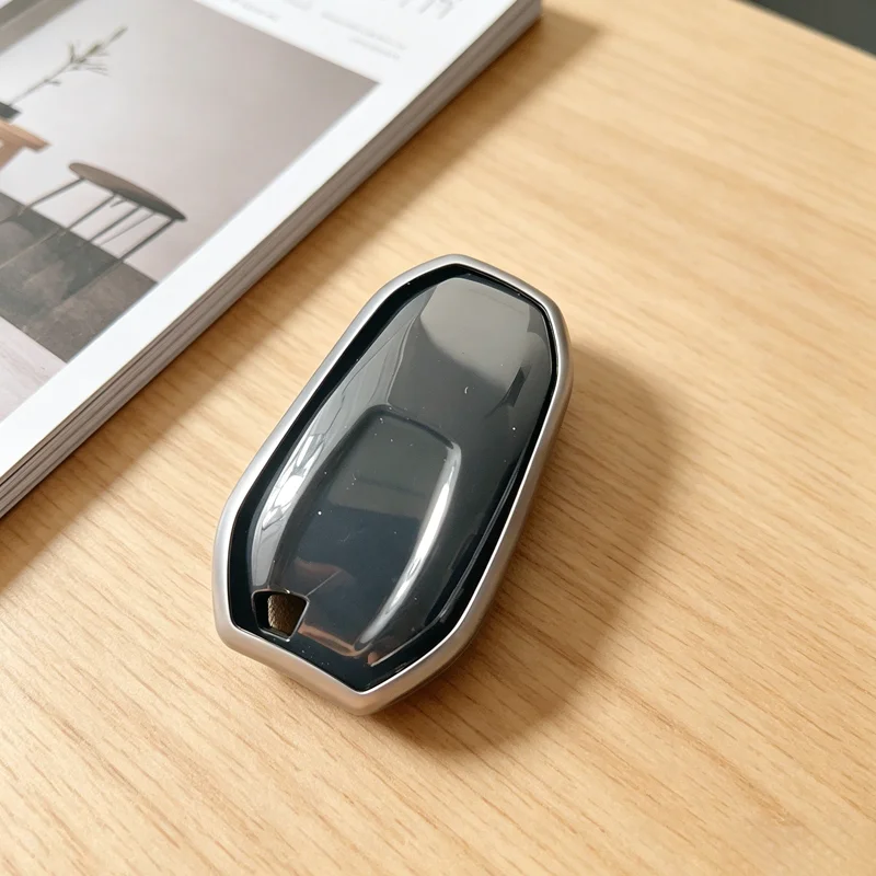 ICAR Graue TPU-Schlüsselhülle für Peugeot 3008 5008 208 308 408 508 307 Citroen C1 C3 C4 C5 Grand Picasso DS3 Autoschlüssel-Etui Schlüsselanhänger-Tasche – Detail 7