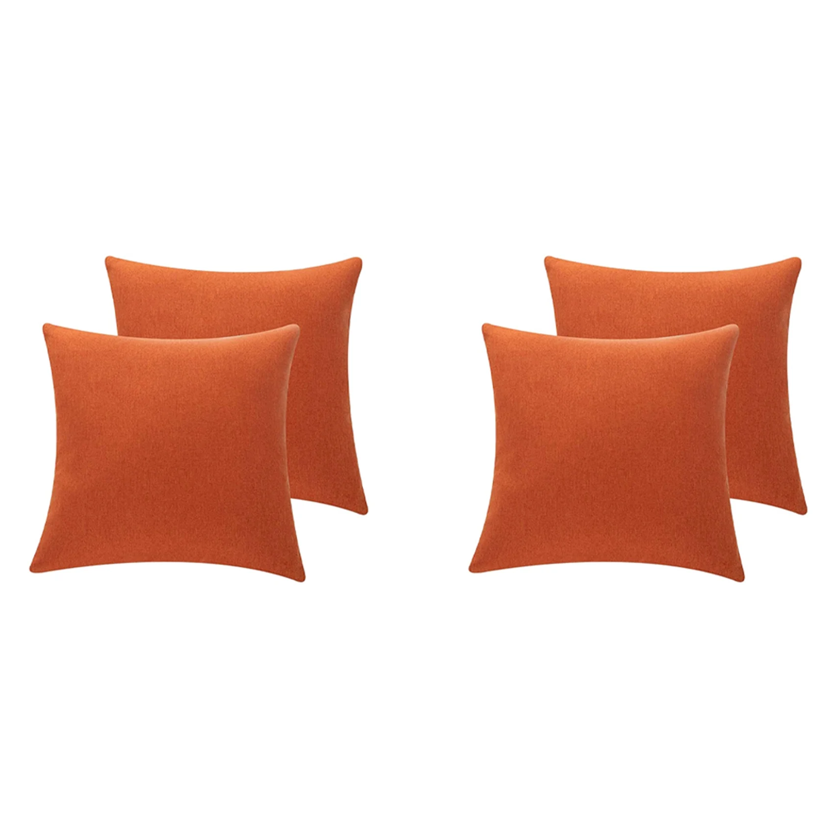 Fotografia 5: AB46-6 Peças Capas de Almofada Impermeáveis para Exterior, Resistentes à Água, para Cadeiras de Jardim e Decoração de Sofá, 18x1