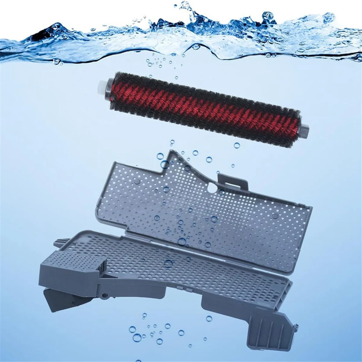 Maintenance Brush & Water Filter Assembly Accessories for Roborock S7 Max Ultra Fully Automatic Empty Wash Fill Dock