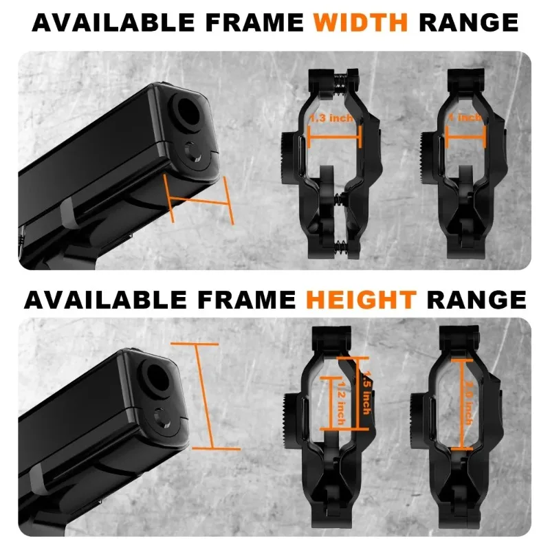 NEW Universal Fit Holster Tactical Gun Holster Comfortable Concealed Carry Waist Belt Holster Quick Release Pull-Back Switch