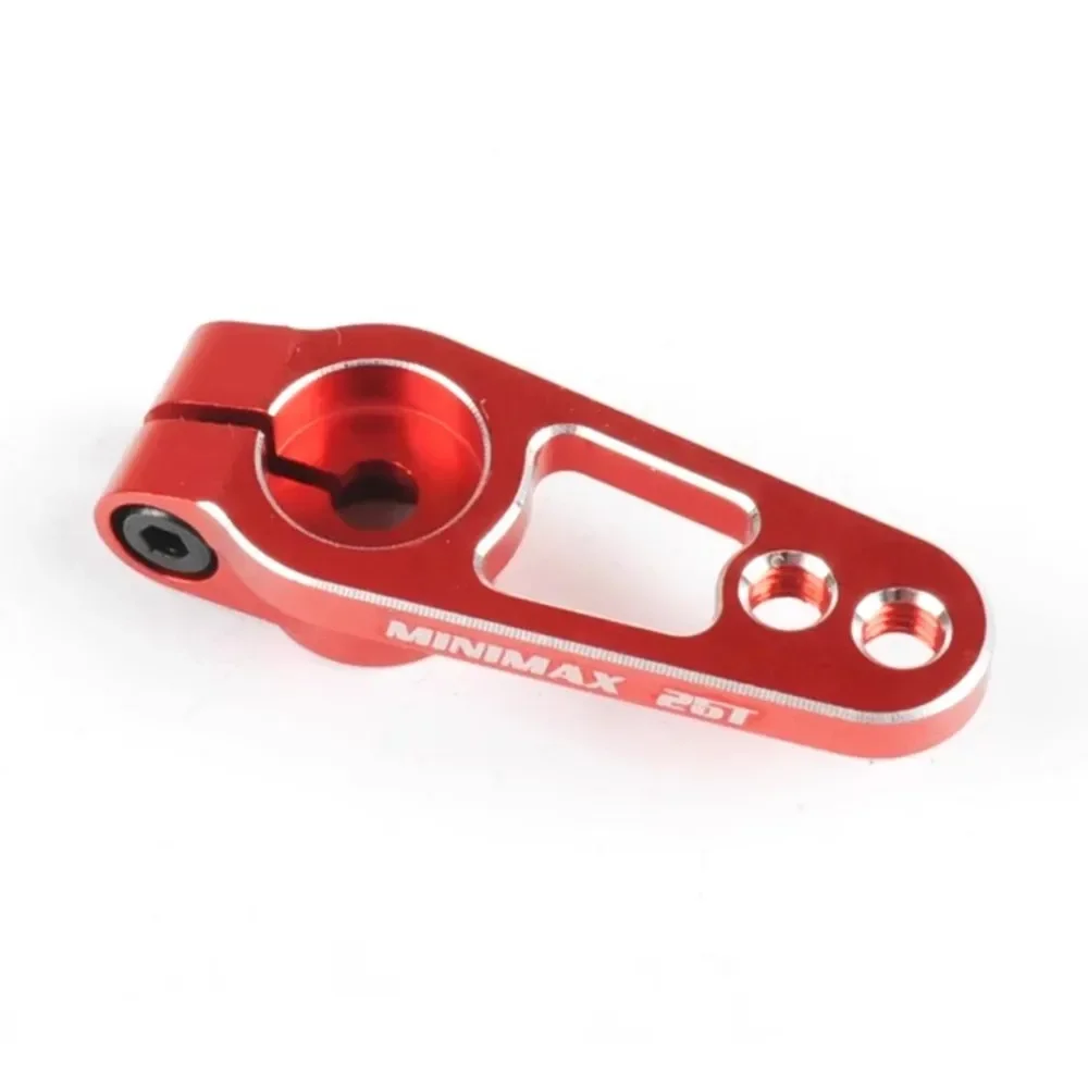 1pcs 알루미늄 합금 25t 31mm 스티어링 서보 암 혼 블랙/레드/블루 컬러 Traxxas Trx4 Axial Scx10 Rc 자동차 크롤러 부품