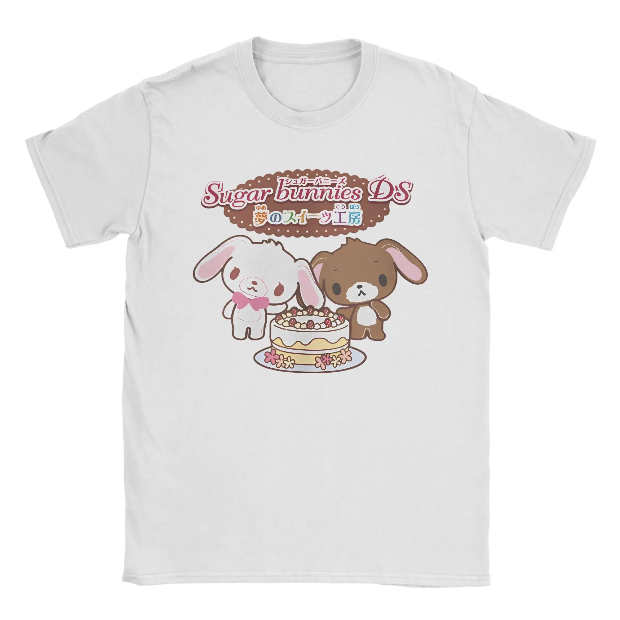 Sugarbunnies Sugar Bunnies T-Shirts für Herren und Damen, 100 % Baumwolle, lustige Kurzarm-T-Shirts mit rundem Kragen, Party-T-Shirts