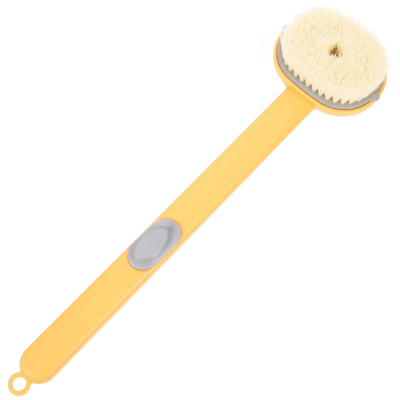 

Long Handle Bath Brush Bathroom Body Scrubber Headband Sponge Portable Back Exfoliating