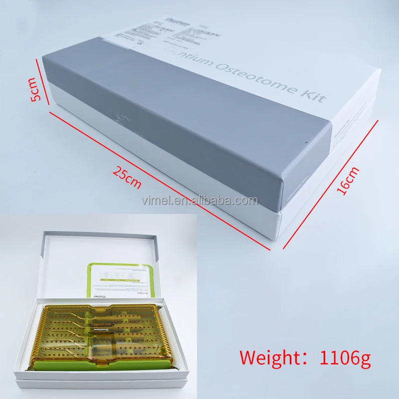 Original Dentium Osteotome Kit Dental implant Surgery Tool Kit Implante dental dentium