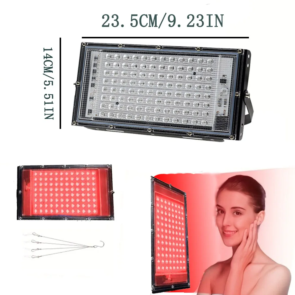 5V USB Red Light Lamp 660Nm 96Led USB Beauty Lamp Can Brighten Skin Tone, Home Sleep Yoga Lamp Can Relieve Mood. - view 4