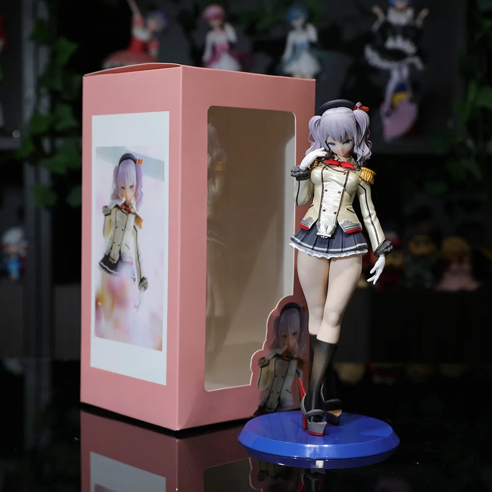 أنيمي فتاة PVC لعبة الشكل العمل ، تمثال اللعبة ، نموذج دمية ، مجموعة كانتاي محاصر ، كان كول ، كاشيما كي ، آزور لين ، هيباي 24