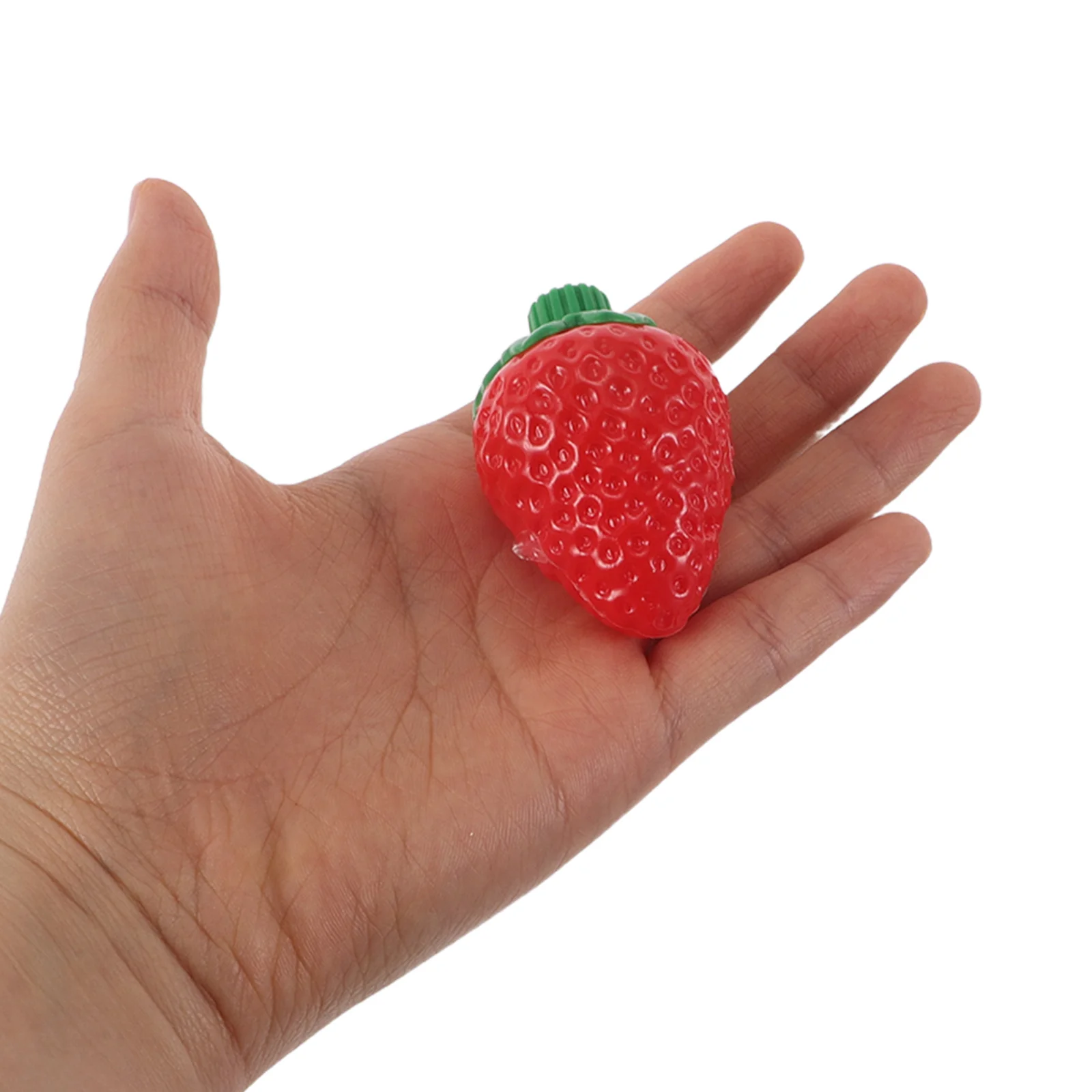 1 Set Mini Condiment Bottles Reusable Strawberry Shaped Squeeze Dispenser Sauce Ketchup Syrup Seasoning Portable Travel Size