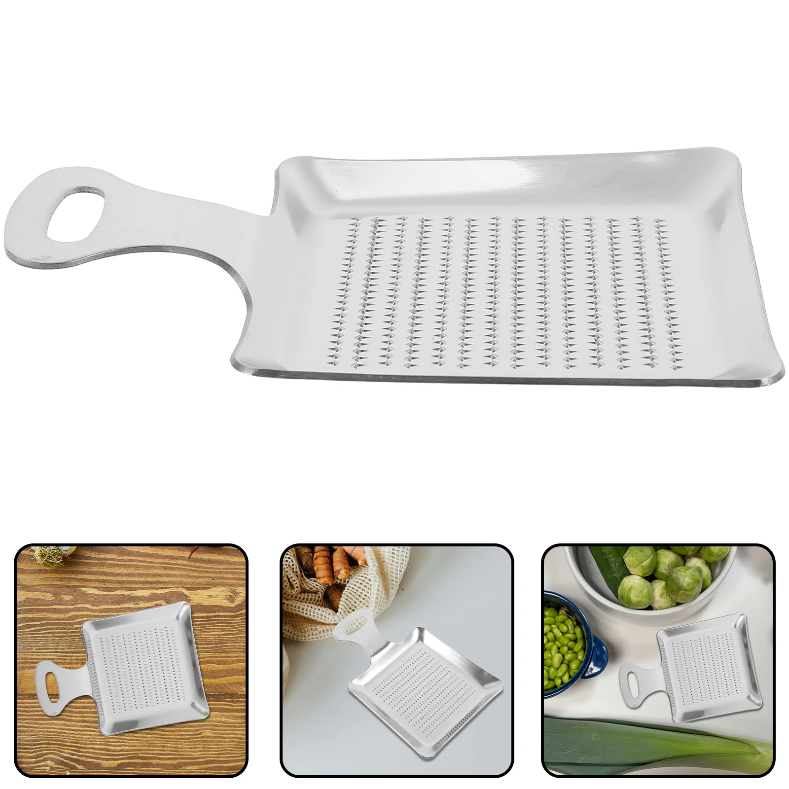 

Stainless Steel Garlic Ginger Grater Multi-Functional Kitchen Tool Easy Clean Time Saving Essential Cooking Accessory