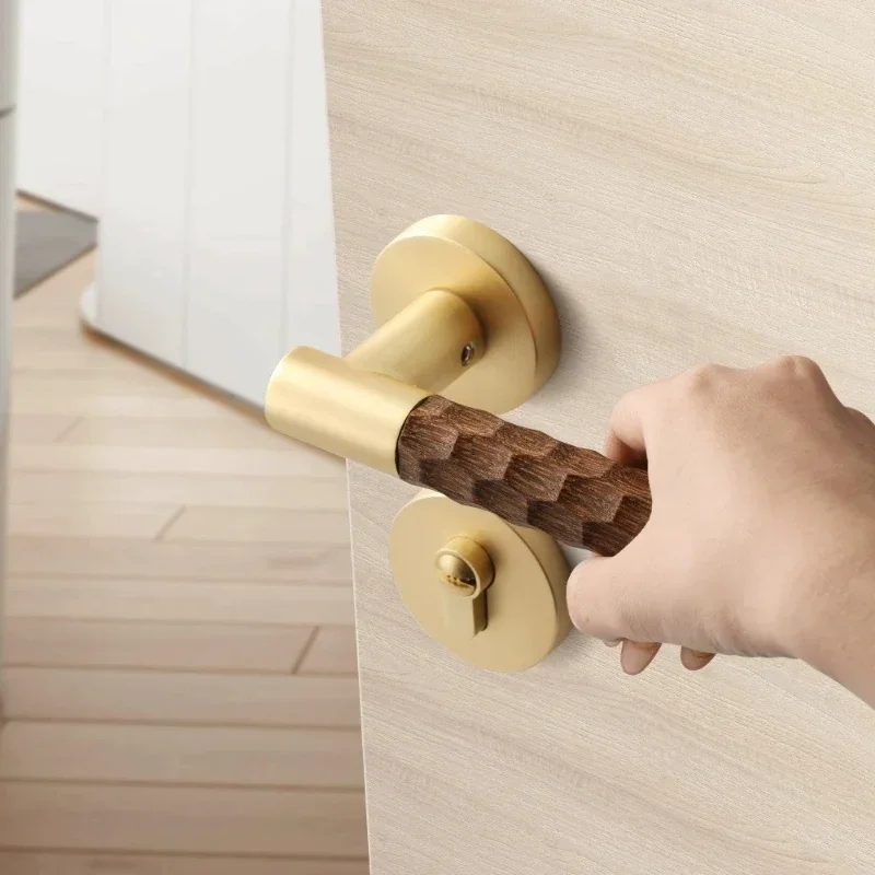 

Новый дверной замок 2026 Split 72*55 с бесшумной магнитной ручкой, в китайском стиле, для внутренних дверей спальни, из цинково-медного сплава, с ароматизатором