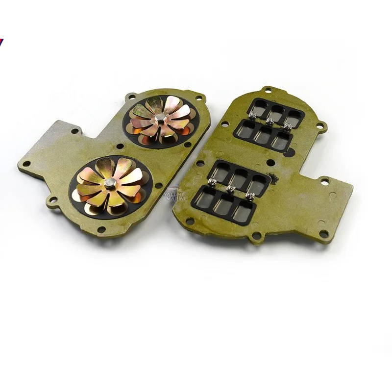 2pcs Compatible with 2-stroke 20/25/30 horsepower outboard intake valve 689-13610 61N-13610