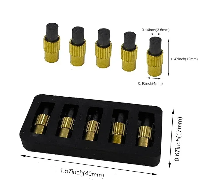 5pcs Single Flint Replacement Welding Accessories For MIG/TIG Welding For Single Flint Striker round head flint