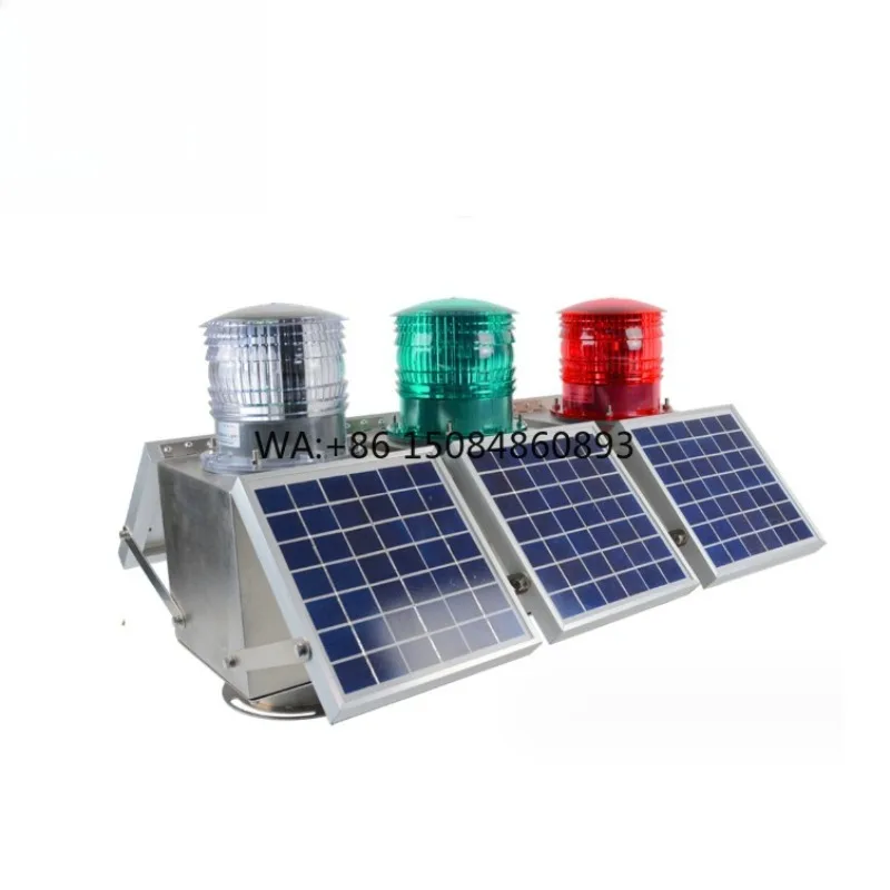 

Ocean Buoy Mark Signal Lamp Solar Marine Navigation Light Channel Harhour Navigation Solar Marine Rhythms Beacon Light