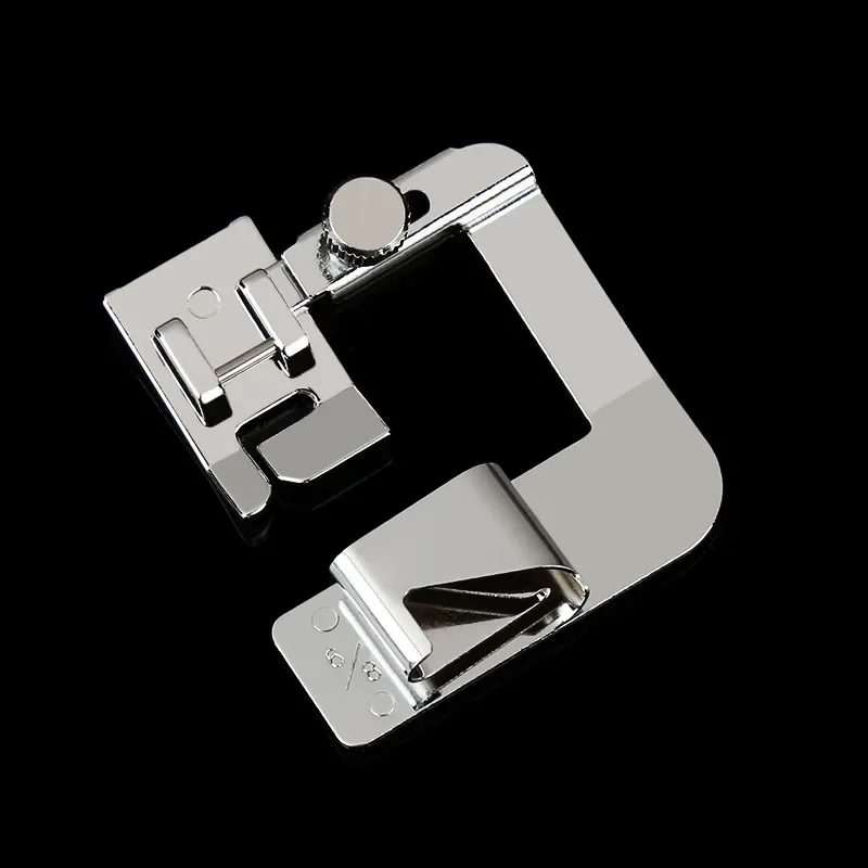 1Pcs 9/13/16/19/22/25mm Domestic Sewing Machine Foot Presser Foot Rolled Hem Feet For Brother Singer Sew Accessories