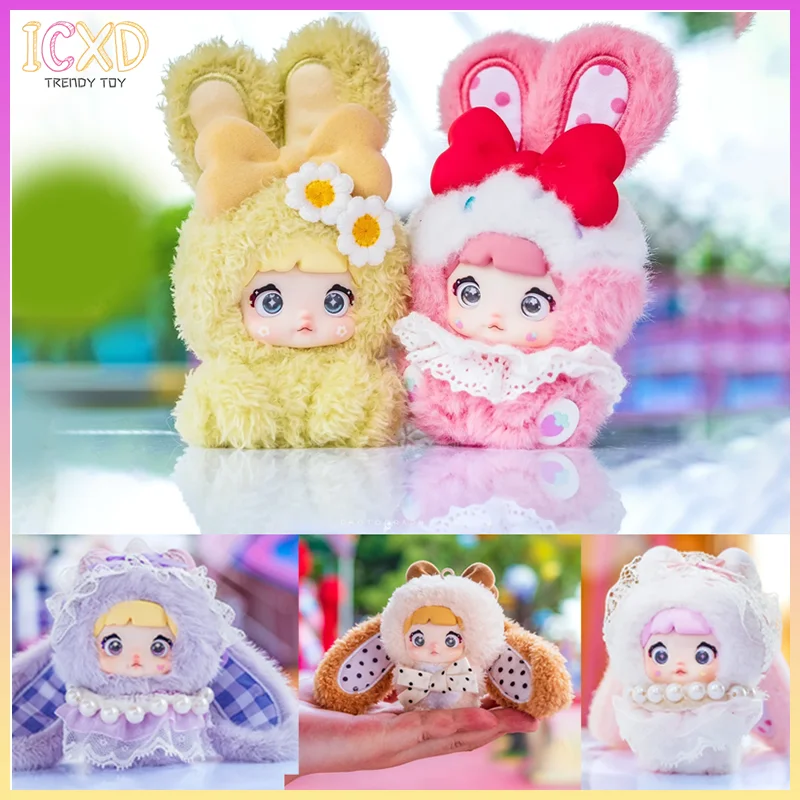 

2025 New Genuine Nommi Baby-Sweetheart Bunny Series Blind Box Kawaii Vinyl Dolls Ornaments Decorated Pendant Girls Mystery Gifts
