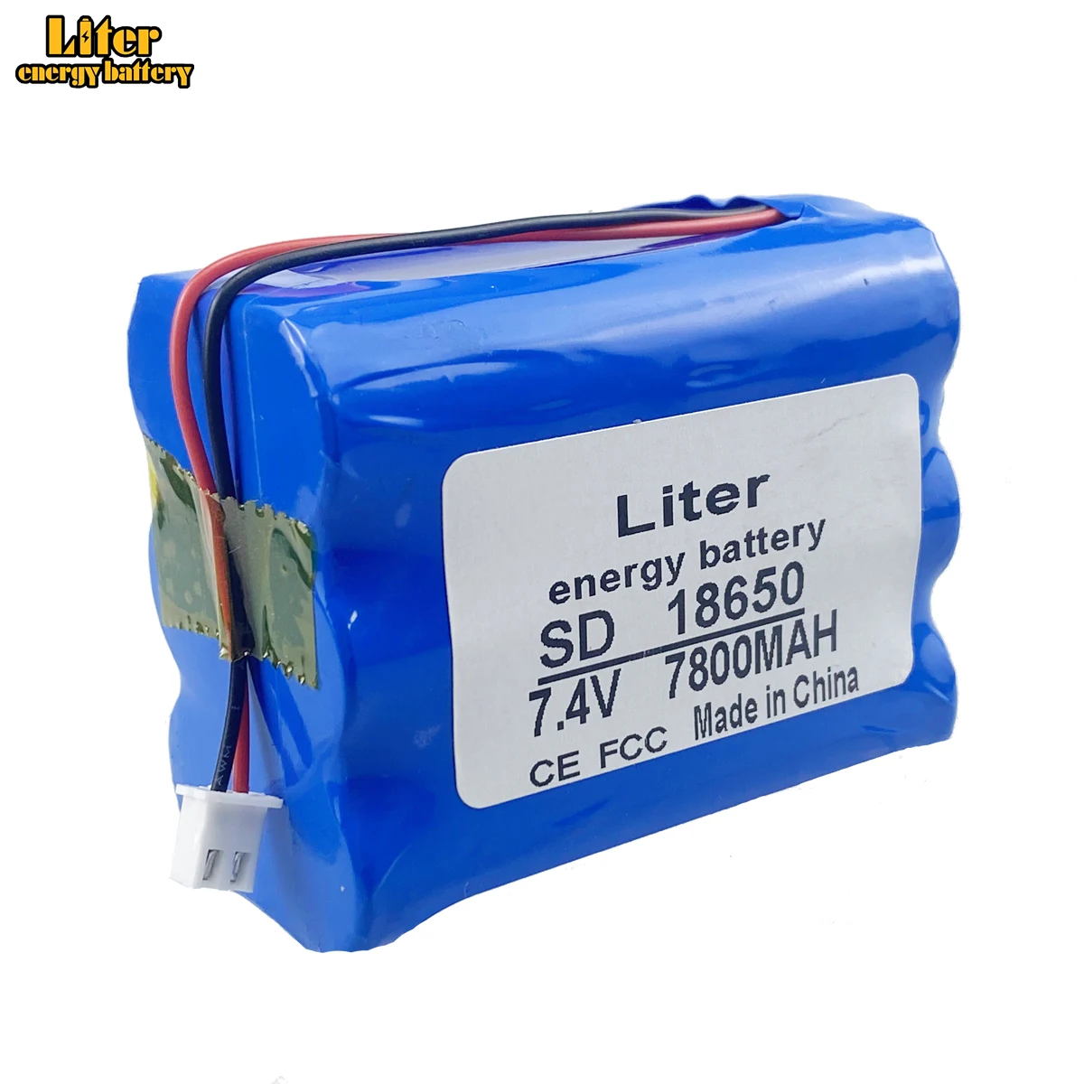 7.4V 8.4V 7800mAh 3P2S Pack 18650 Battery 7.8Ah Rechargeable Battery For Bicycle Headlights/CCTV/Camera/Electric 5.0 4 Review