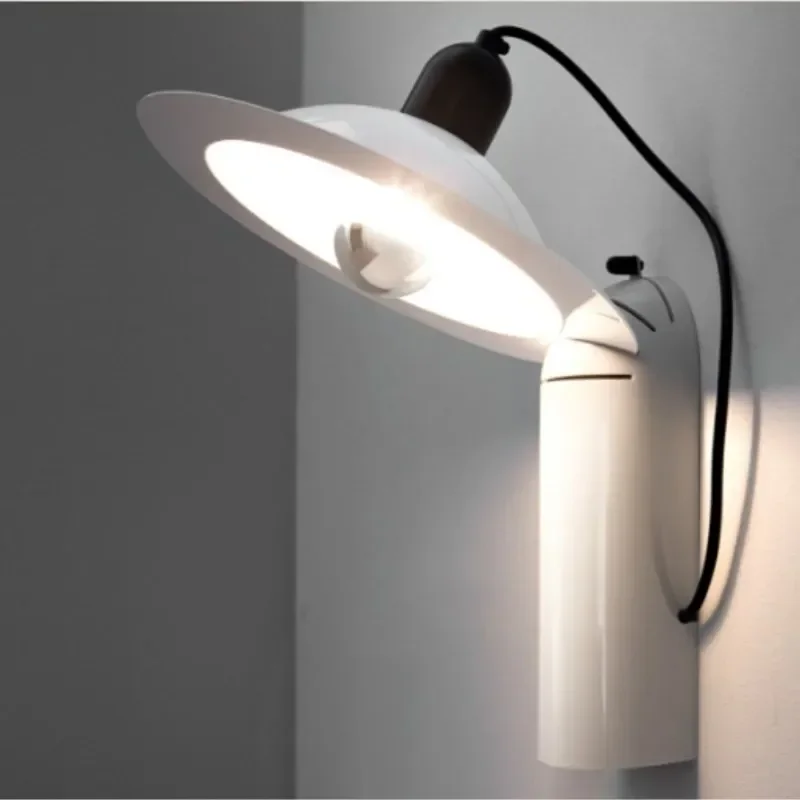 

GHEUVNJ New Nordic decorative art adjustable angle bedside wall lamp