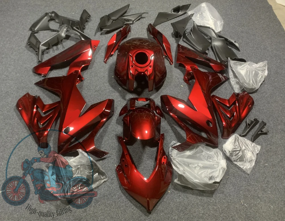 Hochwertiges Verkleidungs-Kit Passend für HONDA CBR 650R CBR650 R 2019 2020 2021 2022 2023 Karosserie-Set Maßgefertigt Rot