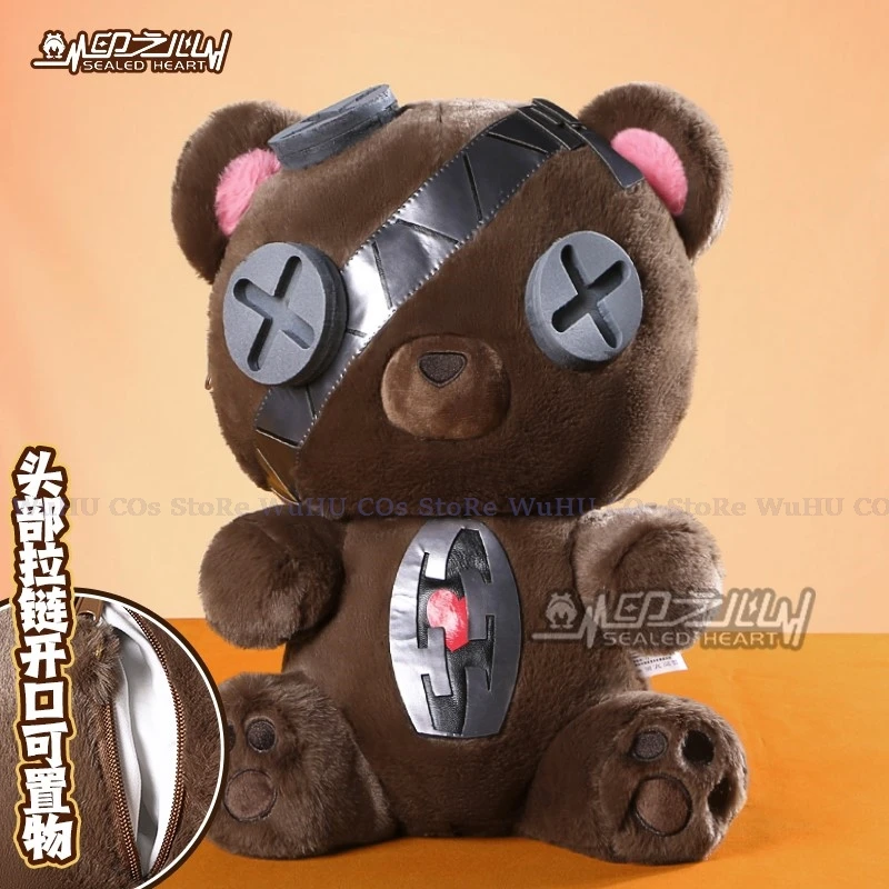 Corin Wickes Cosplay Bag Game Zenless Zone Zero Brown Bear Shoulder Bag Props Accessories Backpack