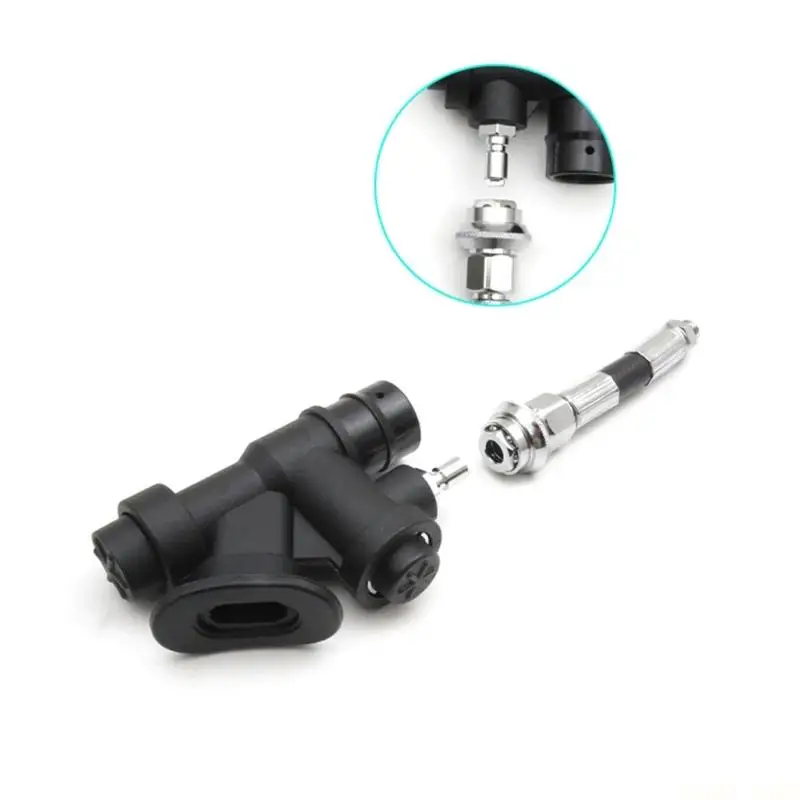 U2JB Inflator Hose Adapter Connector for Dry Suit Line Change and Thread Review