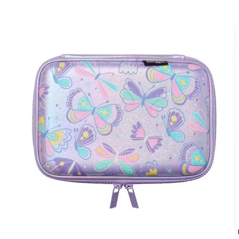 

Австралийский Smiggle, детская вместительная сумка для карандашей, шкатулка со смайликом и русалочкой, школьный мультяшный водонепроницаемый пенал, подарок