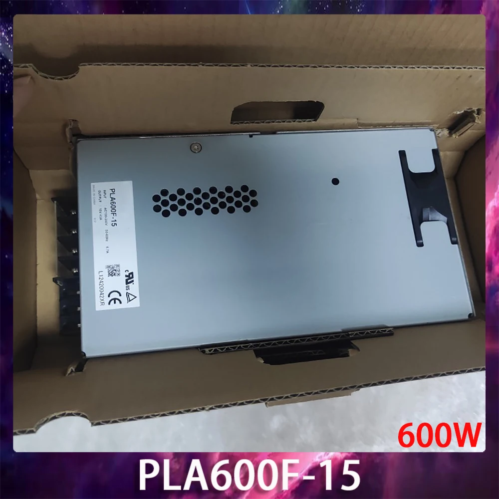 New PLA600F-15 600W For COSEL INPUT AC100-240V 50-60Hz 6.7A OUTPUT 15V 40A Switching Power Supply High Quality Works Perfectly