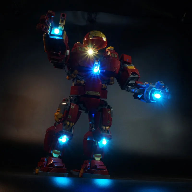 No Model Led Light Kit for The Hulkbuster: Ultron Edition 76105