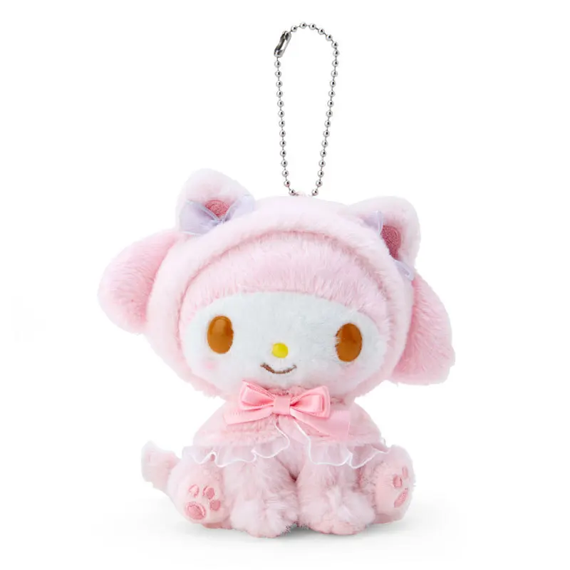 Sanrio Kawali Kuromi Hello Kitty My Melody Cinnamoroll Pillow Plush Toys Plushie Keychain Stuffed Doll for Kids gift