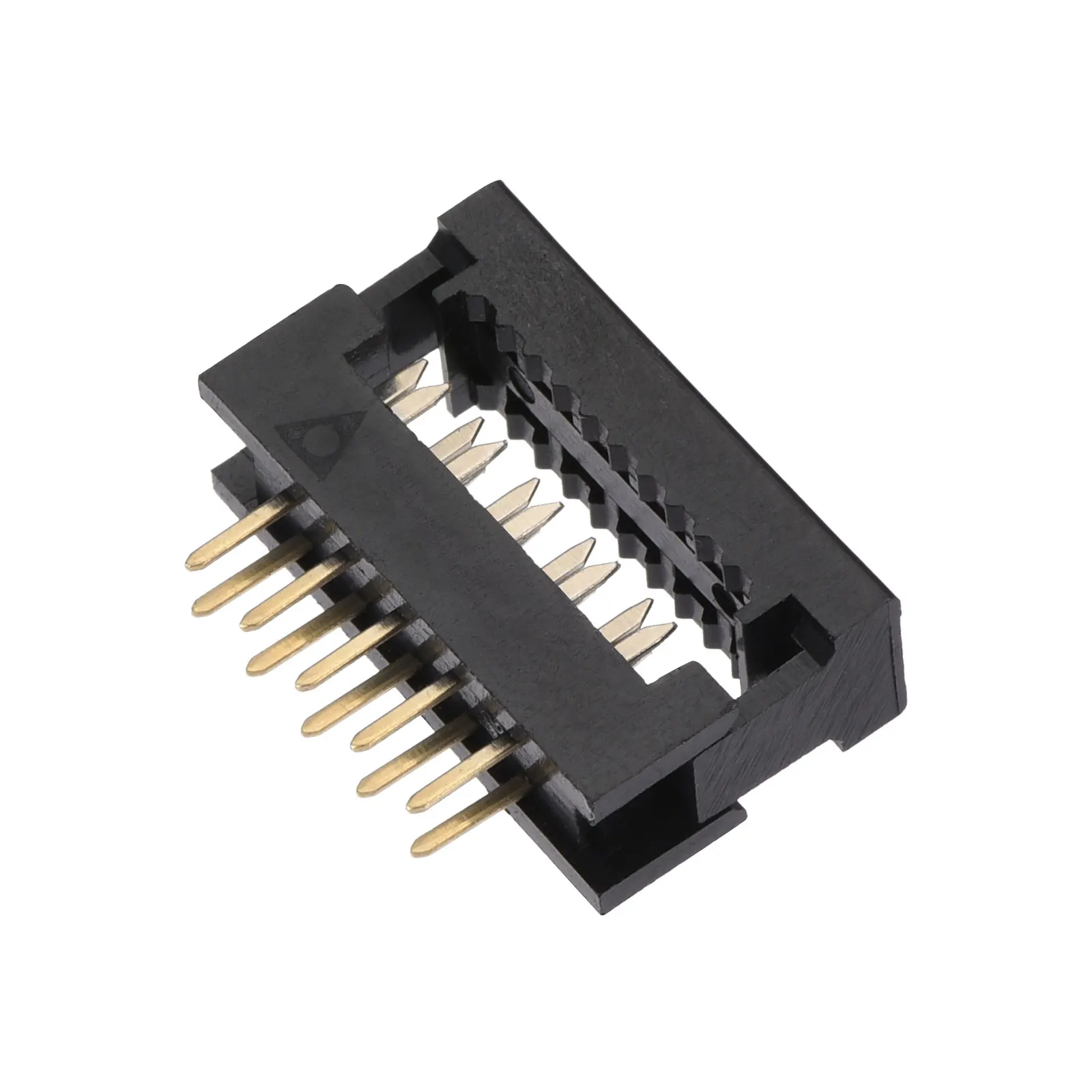 10 Stück 10p/14p/16p/20p/34p/40p zweireihig 2,54mm Pitch Pin Header-Buchse Stecker Übergangs stecker buchse für Flach band kabel