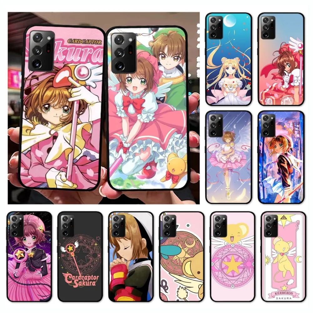 Card Captor Sakuras Anime Phone Case For Samsung Note 8 9 10 20 Pro Plus Lite M 10 11 20 30 21 31 51 A 21 22 42 02 03