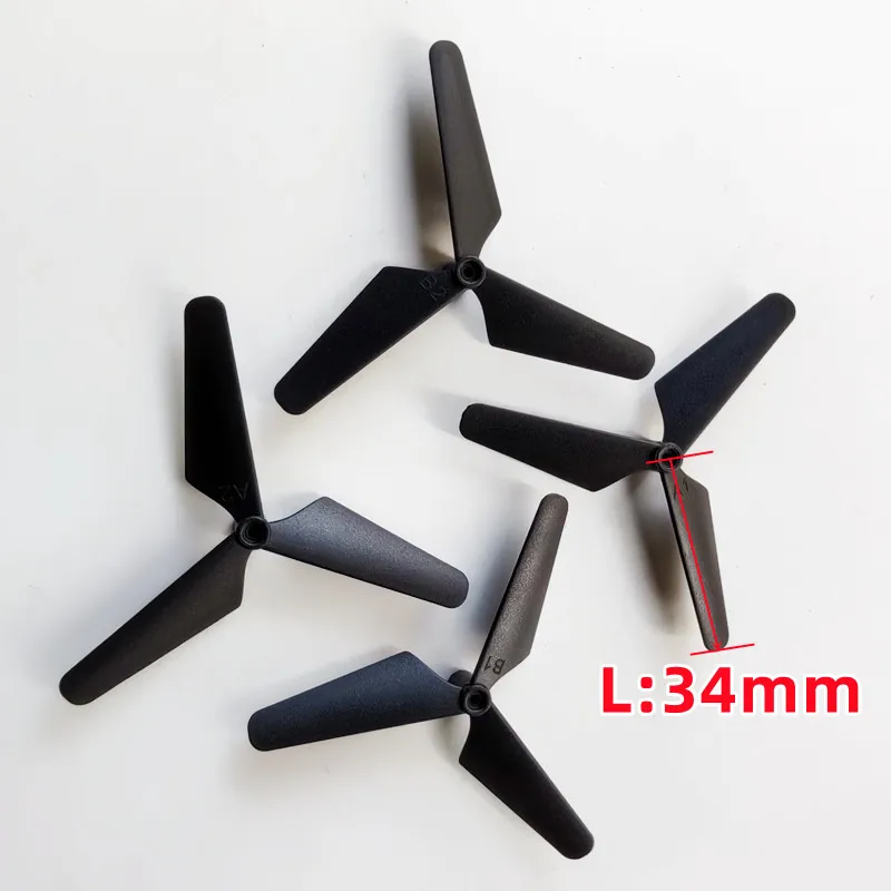 4pcs triple leaf High Qualit Drone Accessories Universal Low Noise Drone Paddle Wing Fans Propeller Wing Accessories